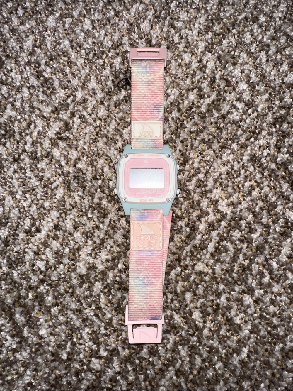 Freestyle Pink Multicolor Patterned Fabric Strap Watch